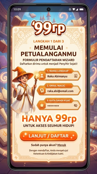 Panduan Registrasi Akun Baru 99rp untuk Pengguna Android