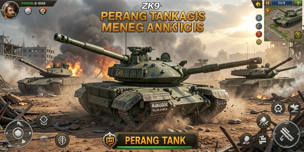 Antarmuka permainan ZK9 yang menarik dan mudah digunakan.